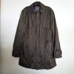 Armani Exchange Men's Overcoat Long Jacket Medium